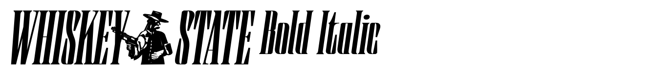Whiskey State Bold Italic
